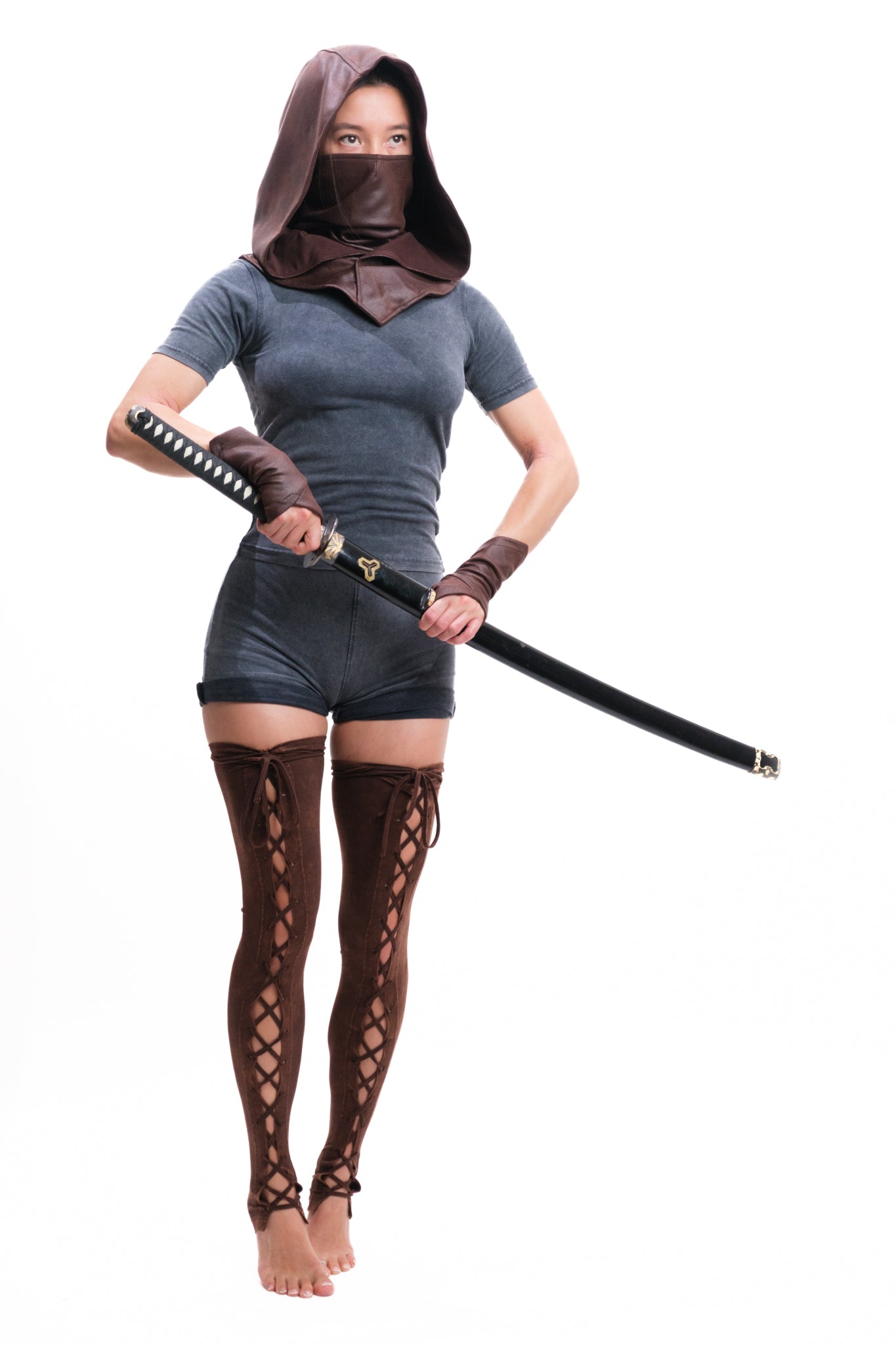 GOTHIC BLACK LEGGINGS