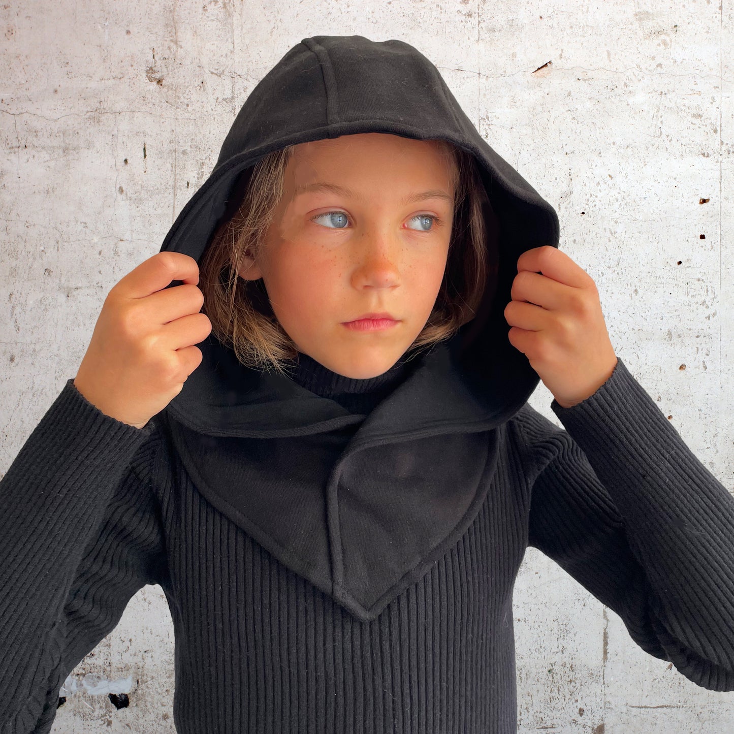 KIDS ASSASSIN BLACK COTTON