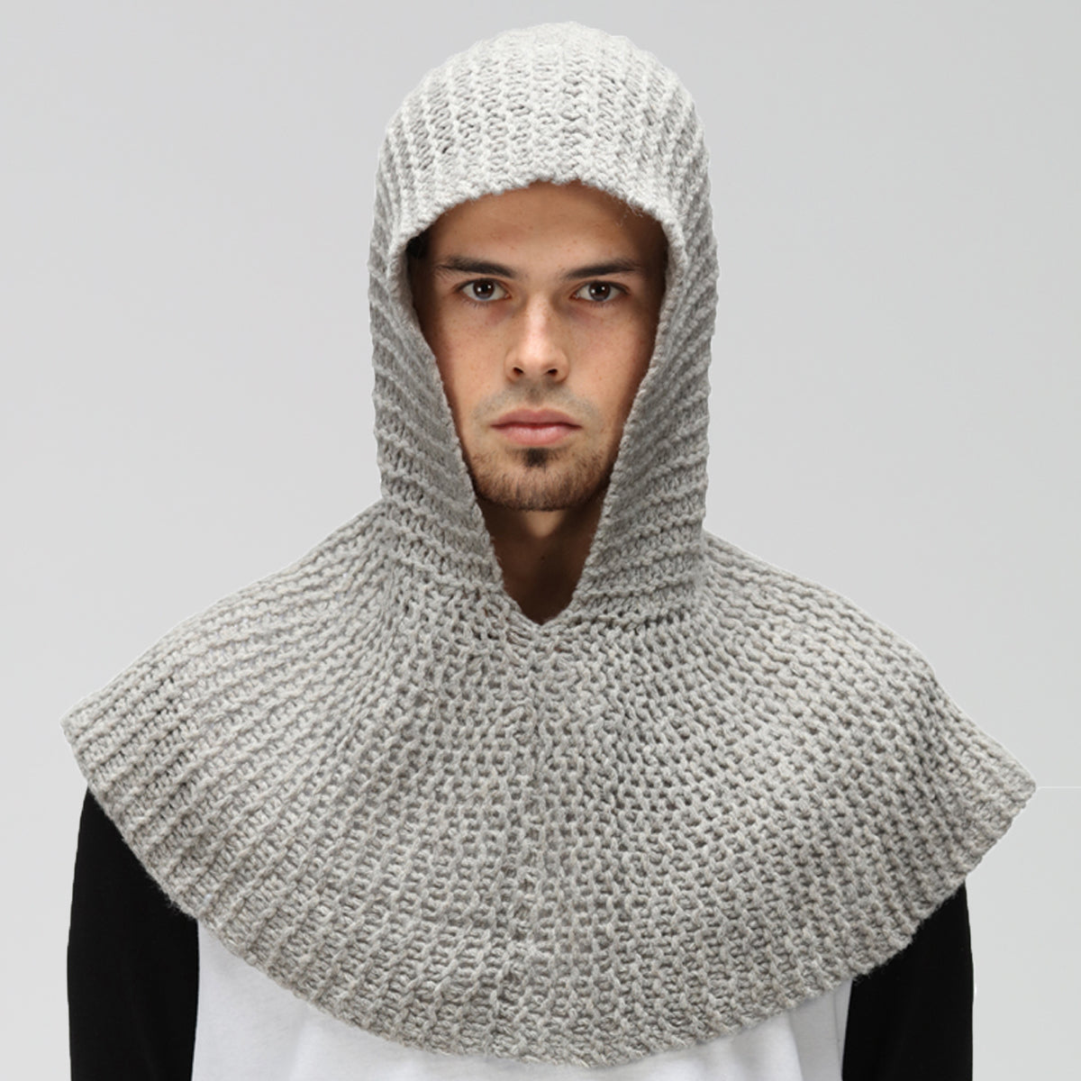 Knight Wool Padding KNIGHT GREY WOOL – SIC Hoods