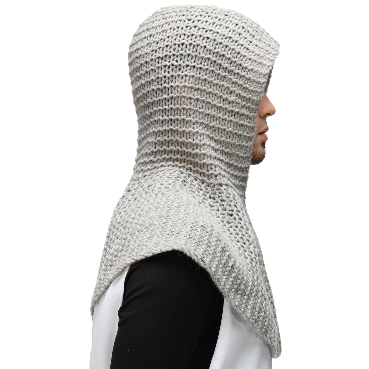 Knight Wool Padding KNIGHT GREY WOOL – SIC Hoods