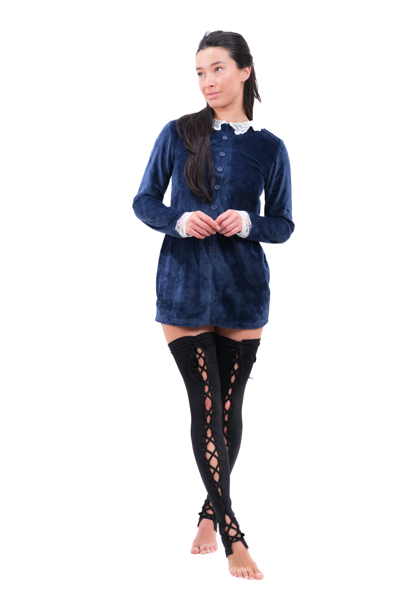 GOTHIC BLACK LEGGINGS