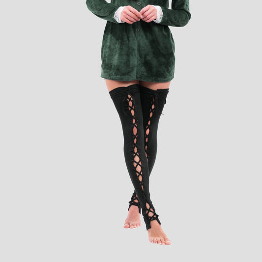 GOTHIC BLACK LEGGINGS