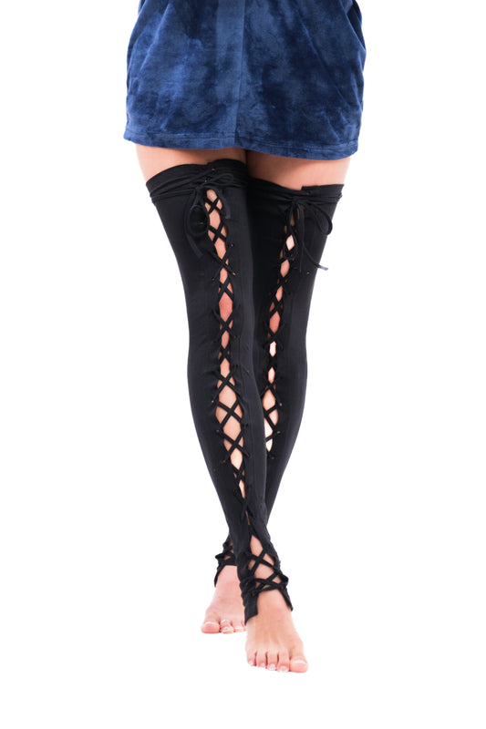 GOTHIC BLACK LEGGINGS