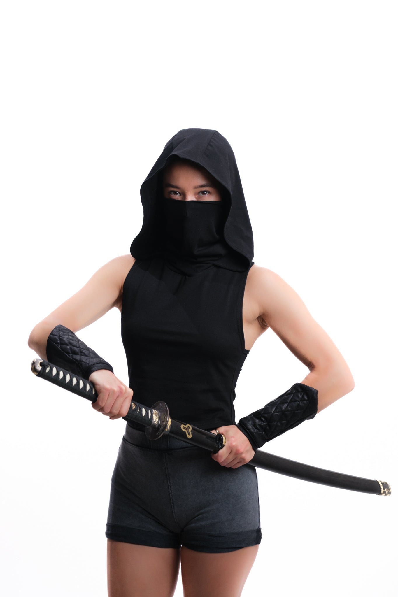 ASSASSIN HOODED VEST TOP