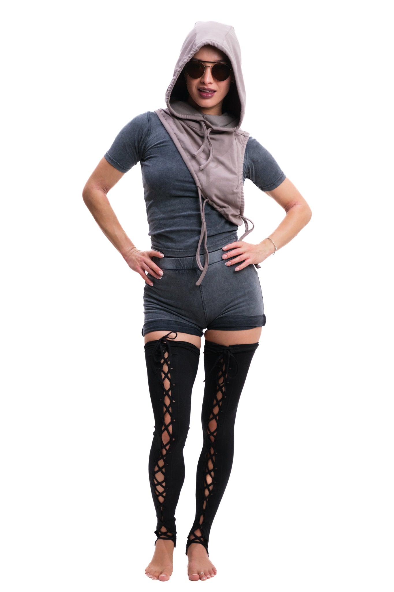 GOTHIC BLACK LEGGINGS