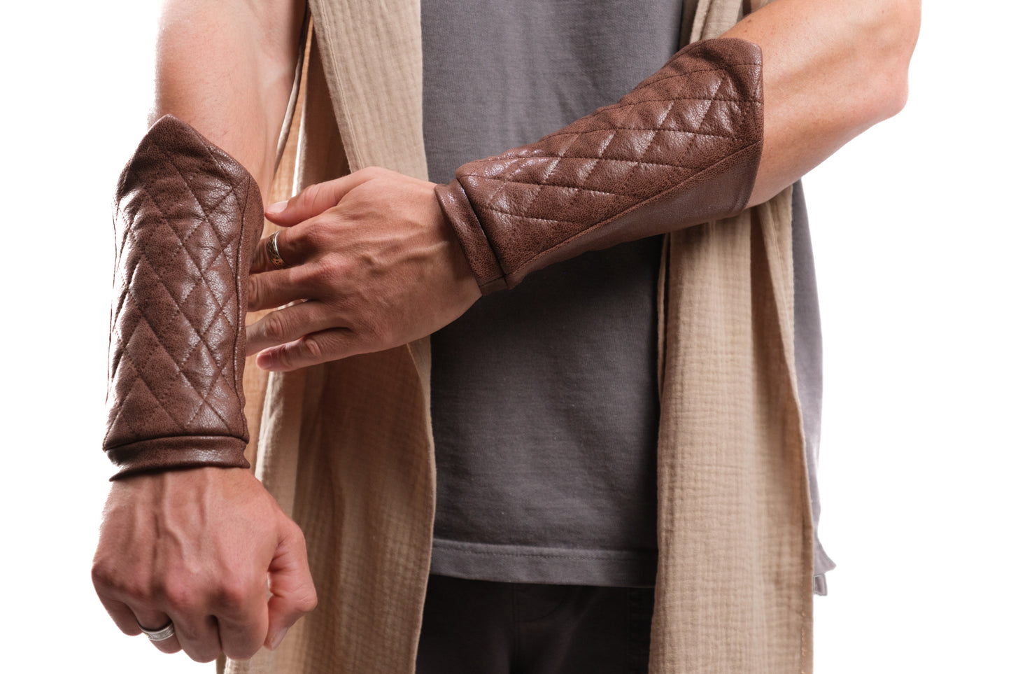 Quilted Arm Bracers