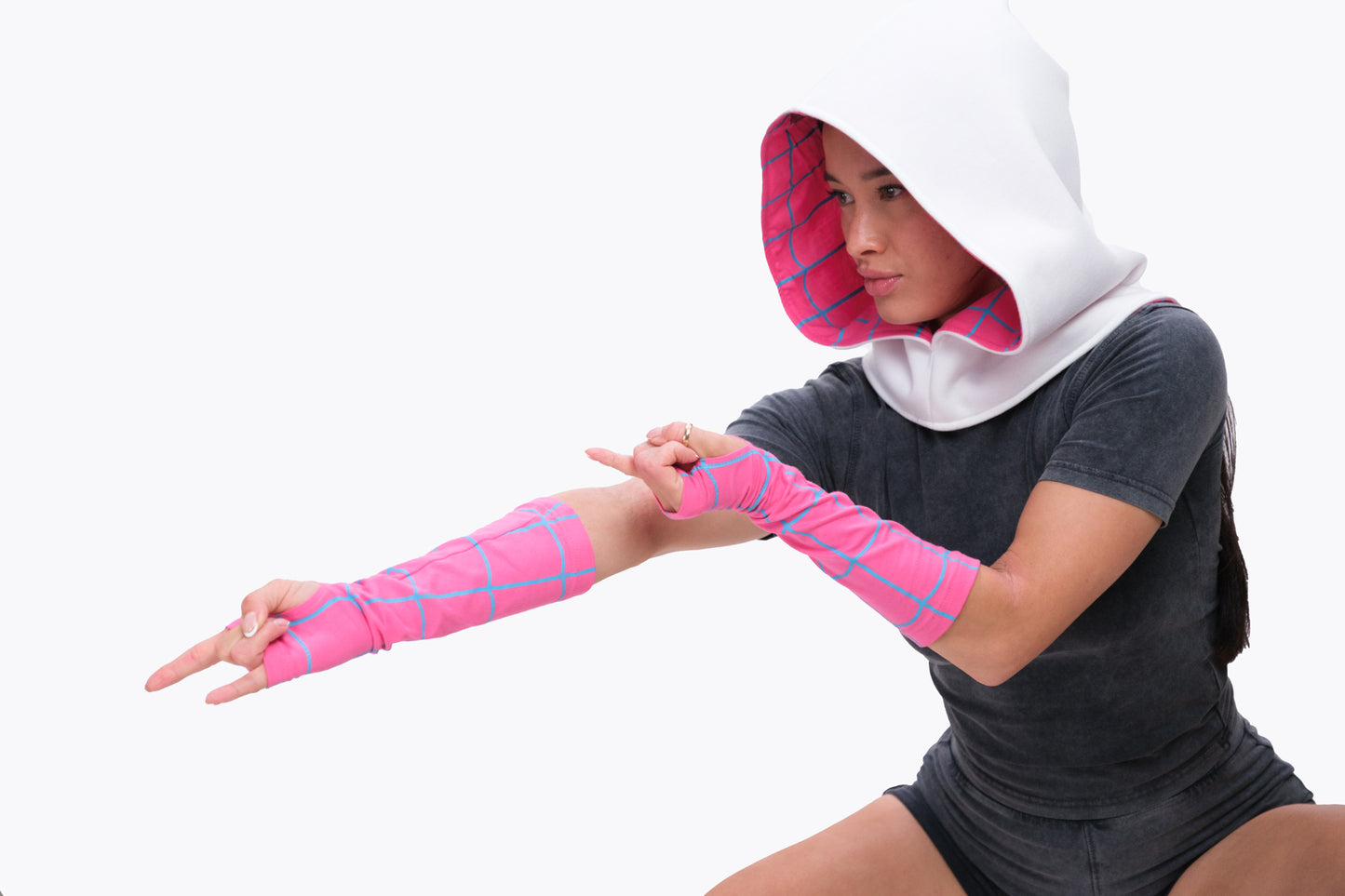 Gwen hood + gloves